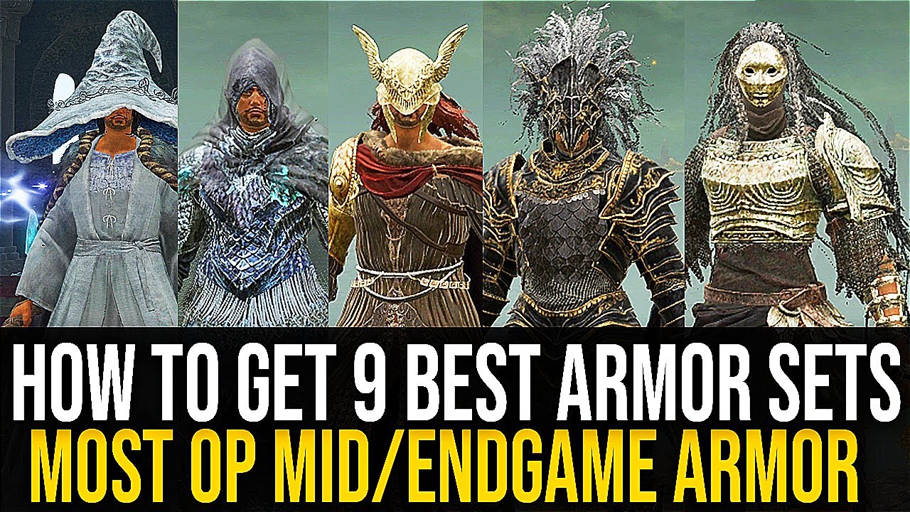 Elden Ring HOW TO GET THE 9 BEST ARMOR SETS Best Armor Sets In Elden   Elden Ring HOW TO GET THE 9 BEST ARMOR SETS 