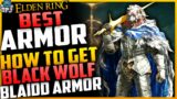 Elden Ring: How To Get BLACK WOLF ARMOR SET – Blaidd Armor – Guide – How To Get BEst Armor In Game