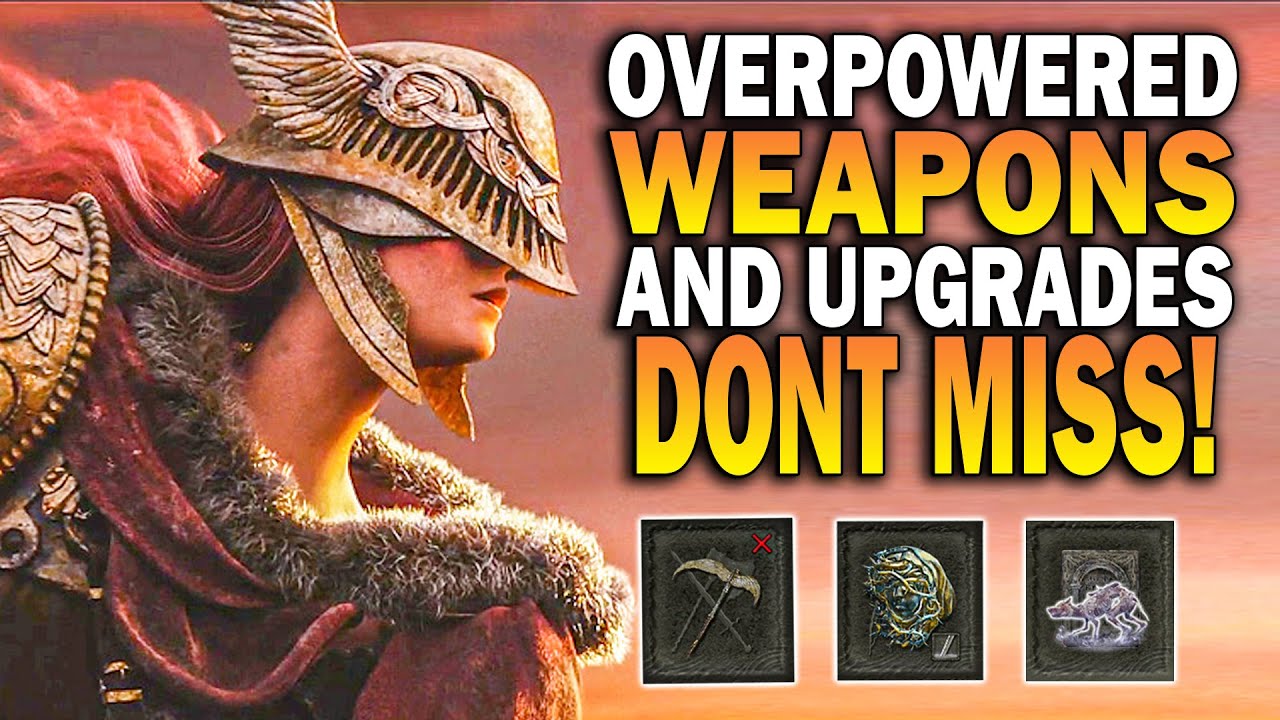 Elden Ring How To Get Overpowered Weapons Talismans EARLY Get OP   Elden Ring How To Get Overpowered Weapons Amp Talismans 