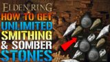 Elden Ring: How To Get UNLIMITED Smithing & Somber Stones! All Ball Bearings (Location & Guide)