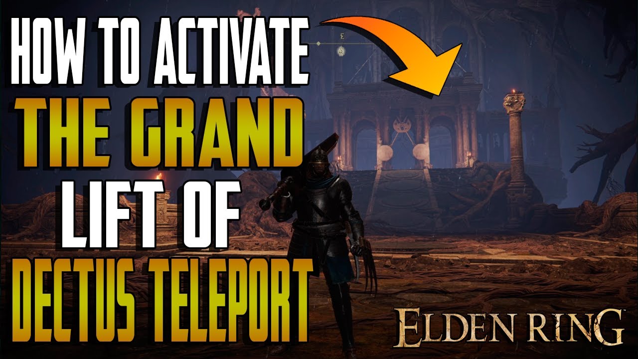 Elden Ring How To Use The Grand Lift of Dectus (Elden Ring Tutorial) New World videos