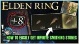 Elden Ring – How to Get INFINITE Smithing Stones 1 2 & 3 – Fast Smithing Stone Farm Guide!