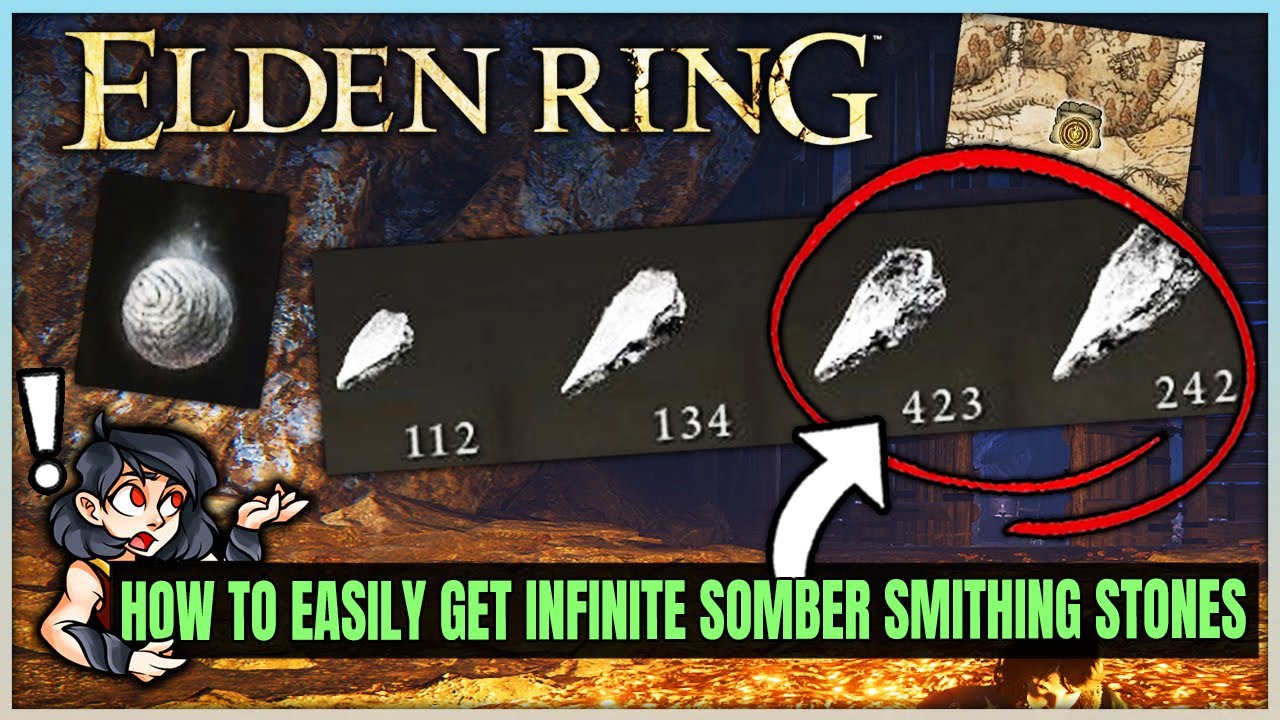 Elden Ring How to Get INFINITE Somber Smithing Stones 1 2 3 & 4