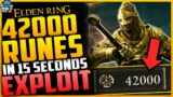 Elden Ring INSANE EXPLOIT – 42000 RUNES In 15 SECONDS EASY With NO FIGHTING – How To Get 42000 Runes