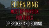 Elden Ring MOST OP/BROKEN physick flask for PvP (Rant)