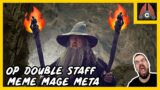 Elden Ring: OP Double Staff Meme Mage Meta? It's True! Lusat + Meterorite Staff = +25%-30% Damage!