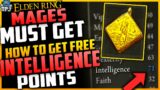 Elden Ring OP MAGE MUST GET – EASY FREE INTELLIGENCE POINTS – How To Get Stargazer Heirloom Talisman