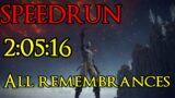 Elden Ring Speedrun – ALL REMEMBRANCES (Boss Souls) 2:05:16 (OLD PATCH)