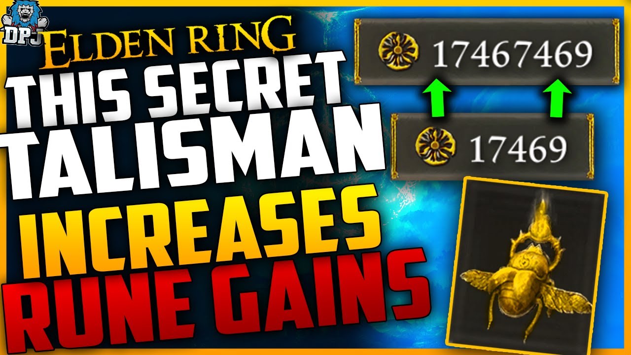 Elden Ring This Secret TALISMAN INCREASES RUNE GAINS The Golden   Elden Ring This Secret TALISMAN INCREASES RUNE GAINS The 