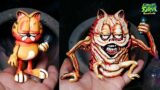 [FNF] Making Garfield & Gorefield Sculptures Timelapse [VS Gorefield] Friday Night Funkin' Scp 3166