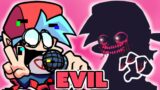 Friday Night Funkin' Mod Corrupted Boyfriend VS EVIL Boyfriend