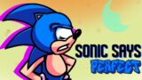 Friday Night Funkin' – Perfect Combo – Sonic Says ('No Good' Song) Mod [HARD]