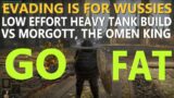 Go Fat in ELDEN RING. Heavy weight tank build VS Morgott The Omen King