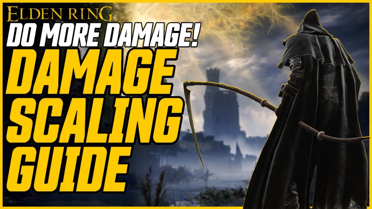 HOW TO INCREASE YOUR DAMAGE! Ash Of War Scaling Explained! Elden Ring