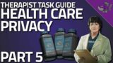 Health Care Privacy Part 5 – Therapist Task Guide – Escape From Tarkov