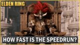 How FAST Can I Speedrun ELDEN RING?