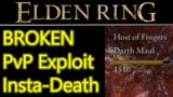 INSANE Elden Ring PvP exploit, THIS WILL GET PATCHED OUT, instant kill anyone