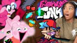 PINKIE AND PIBBY PEPPA IS CRAZY!! NINJA FRUIT IN FNF?! | Friday Night Funkin'