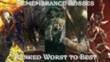 Ranking Elden Ring's Remembrance Bosses From Worst to Best