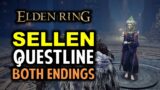 Sorceress Sellen Full Questline & Locations | Both Endings: Challenge or Assist Sellen | Elden Ring