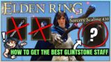 The TRUE Best Glintstone Staff in Game – Do MASSIVE Damage – Sorcery Scaling Explained – Elden Ring!