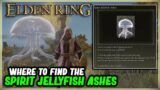 WHERE TO FIND THE SPIRIT JELLYFISH ASHES IN ELDEN RING – SUMMON JELLY FISH AURELIA LOCATION