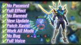 Script All Gusion Legend Full Effect & Voice  || Patch Xavier [ No Pasword ]