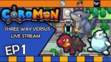 Who Will White Out First!?? ||Coromon THREE-WAY Versus Livestream!! – Part 1