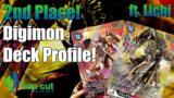 2nd Place Top Cut Digimon Regionals! In-Depth BlackWarGreymon Deck Profile ft. Lichi