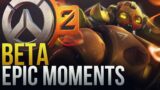 EPIC OVERWATCH 2 MOMENTS – #1 – IQ, FUNNY, INSANE PLAYS – Overwatch 2 Montage