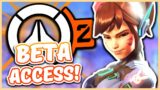 How To INSTANTLY GET Overwatch 2 Beta Access! (PC and Console Beta!)
