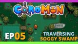 Let's Play Coromon #5 Getting Shrek vibes here! Traversing the Soggy Swamps | Coromon
