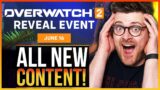 OVERWATCH 2 REVEAL EVENT! NEW CONTENT! F2P? Junker Queen?! PvE?!