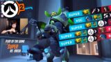 OW 2 – Super Orisa is OP?! Doomfist Rework [ Overwatch 2 Beta ]