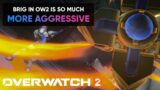 Overwatch 2 Brigitte is ridiculously aggressive  | Overwatch 2 Alpha