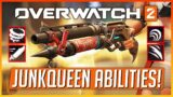 Overwatch 2: Junker Queen ALL Abilities! – The RAMPAGE Tank!