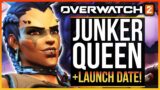 Overwatch 2 LAUNCH DATE and JUNKER QUEEN REVEALED! + F2P!