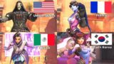 Overwatch – ALL Heroes Nationality