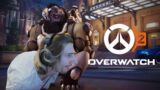 Xqc plays Overwatch 2 with Pokimane, Adept, Seagull, and Annemunition