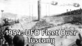 1954: UFO Fleet Over Tuscany