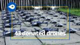 43 donated drones for Ukraine | Air fleet of eyes in the sky