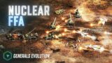 5 Player Nuclear FFA – Autumn Garden – Generals Evolution