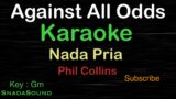 AGAINST ALL ODDS -Phil Collins|KARAOKE NADA PRIA @SnadaSound