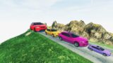 Big & Small Cars vs down of death in BeamNG.Drive
