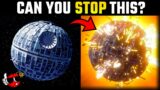 Can you STOP the Death Star from being destroyed in Lego Star Wars?