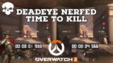 Cassidy Deadeye Ultimate NERFED In Overwatch 2 Beta | Takes 4.6 Seconds To KILL Rein!