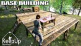Castles, Bear & Base Building | KeepUp Survival Gameplay | Part 02