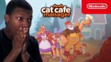 Cat Cafe Manager – Launch Trailer – Nintendo Switch Reaction