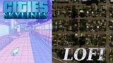 Cities Skylines: Building/Detailing Timelapse With Calm Lo-Fi Beats For Sleep (No Talking)
