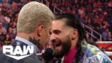 Cody Rhodes Ruins Seth Rollins Appreciation Night | WWE Raw Highlights 5/2/22 | WWE on USA